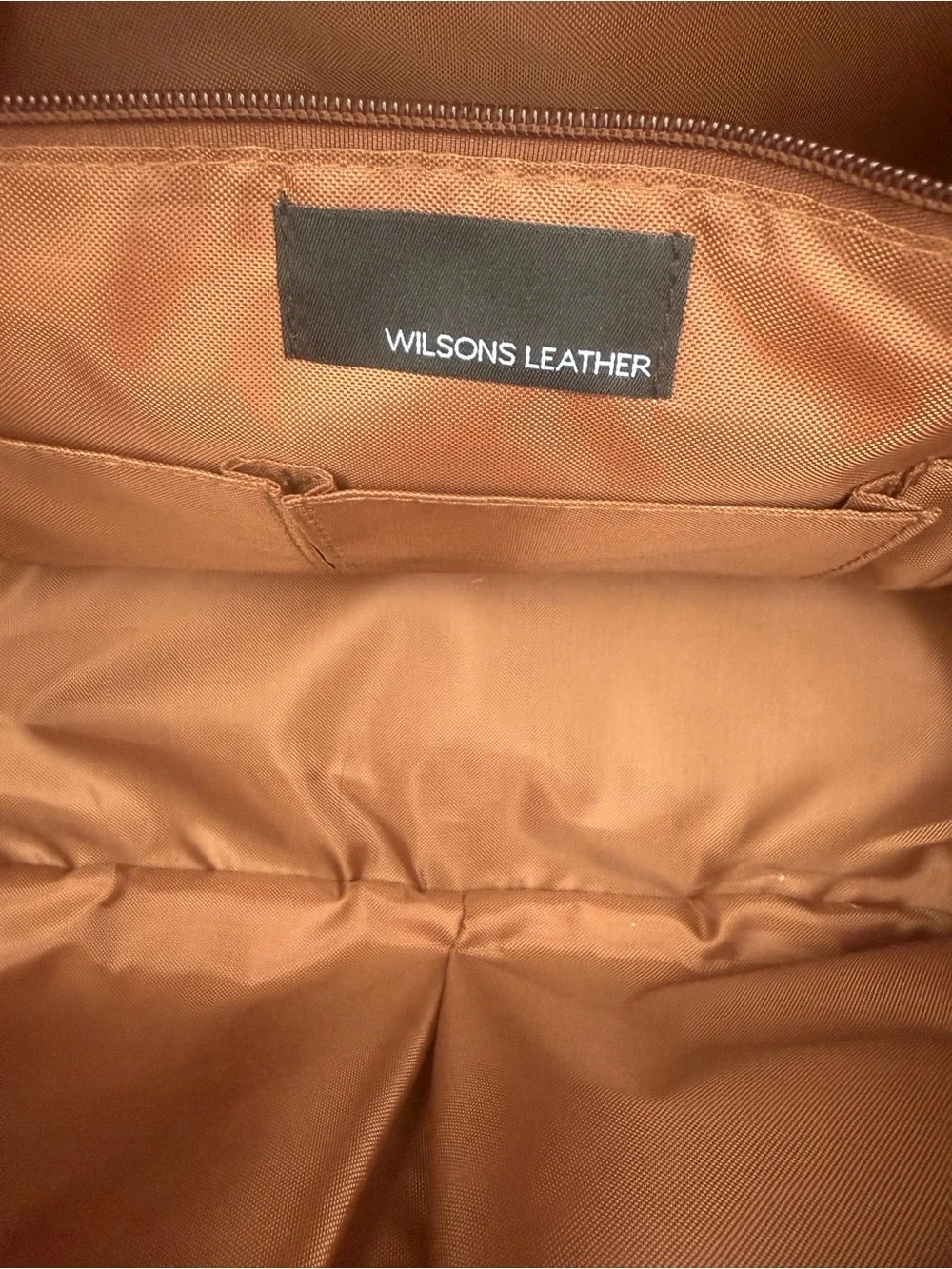 Wilsons Leather Large Retro Brown Travel or Business Bag